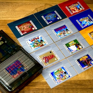 Miyoo PLUS back fake Gameboy card full set (!Device not included!)