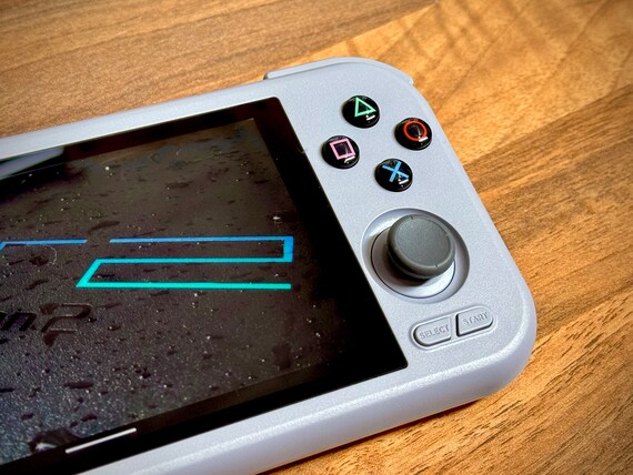 Retroid Pocket 4 Black PSX Buttons Colored Sign (flip2,rp5