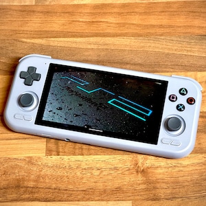 Letrero de colores con botones Retroid Pocket 4 Black PSX (compatible con Flip2, RP5) (¡dispositivo no incluido!) (¡Por favor, lea la descripción!)
