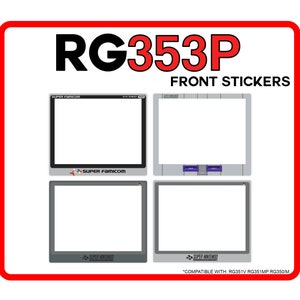 RG353P Frame Screen Sticker (device not included)