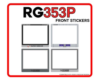 RG353P Frame Screen Sticker (device not included)