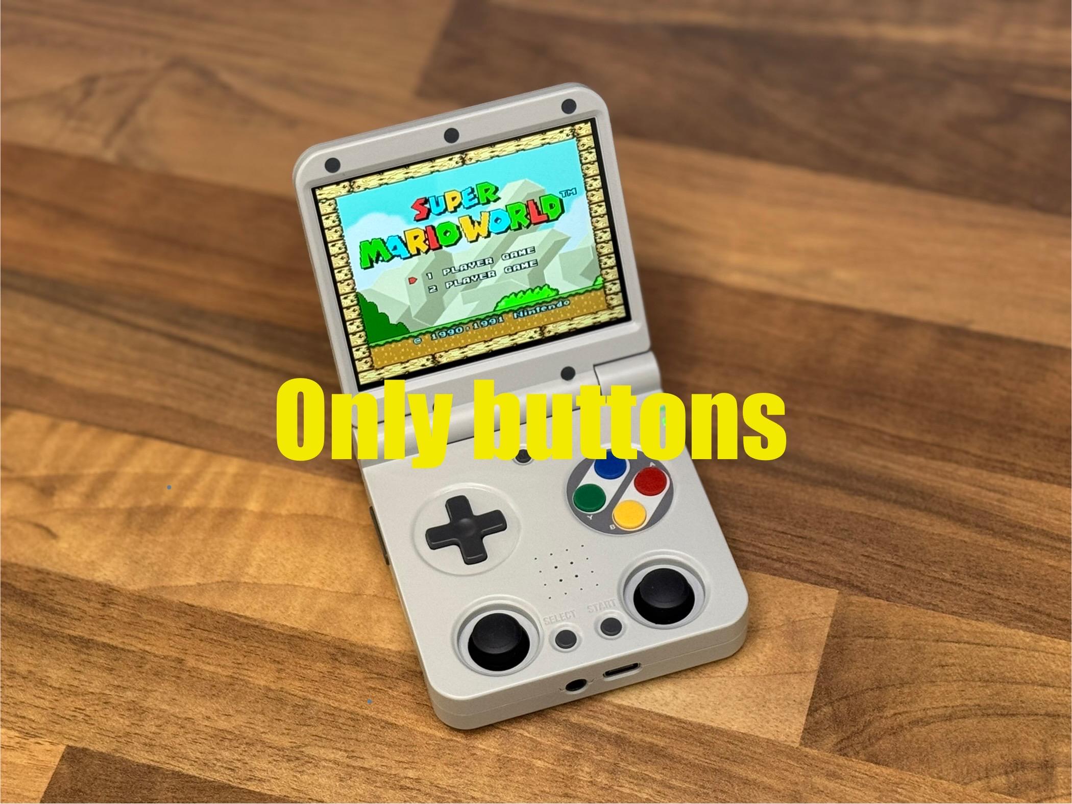 Miyoo Flip Snes Japan Mod Stickers (no Buttons) - Etsy