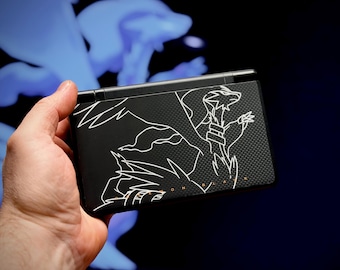 Ayn Thor Skin Pokémon Black soft touch vinyl sticker