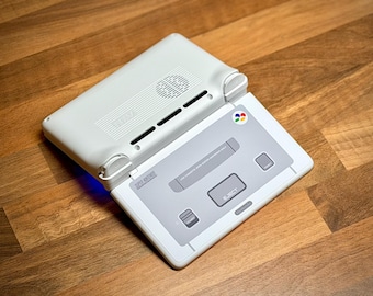 Ayn Thor Skin Snes White soft touch vinyl sticker