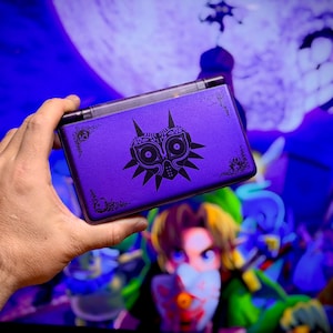 Ayn Thor Skin Majora's Mask metallic purple effect satin finish vinyl sticker