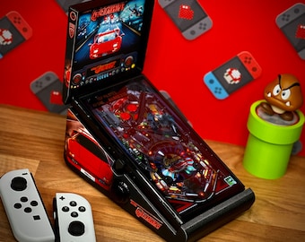NEW! Pincab Skeletor PinSwitch the Pinball accessory for your Nintendo Switch (with an interchangeable theme option)