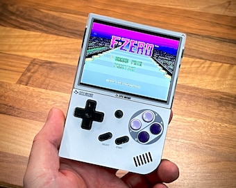 RG35XX SNES US Stickers & Buttons Mod ! (Device not included!)