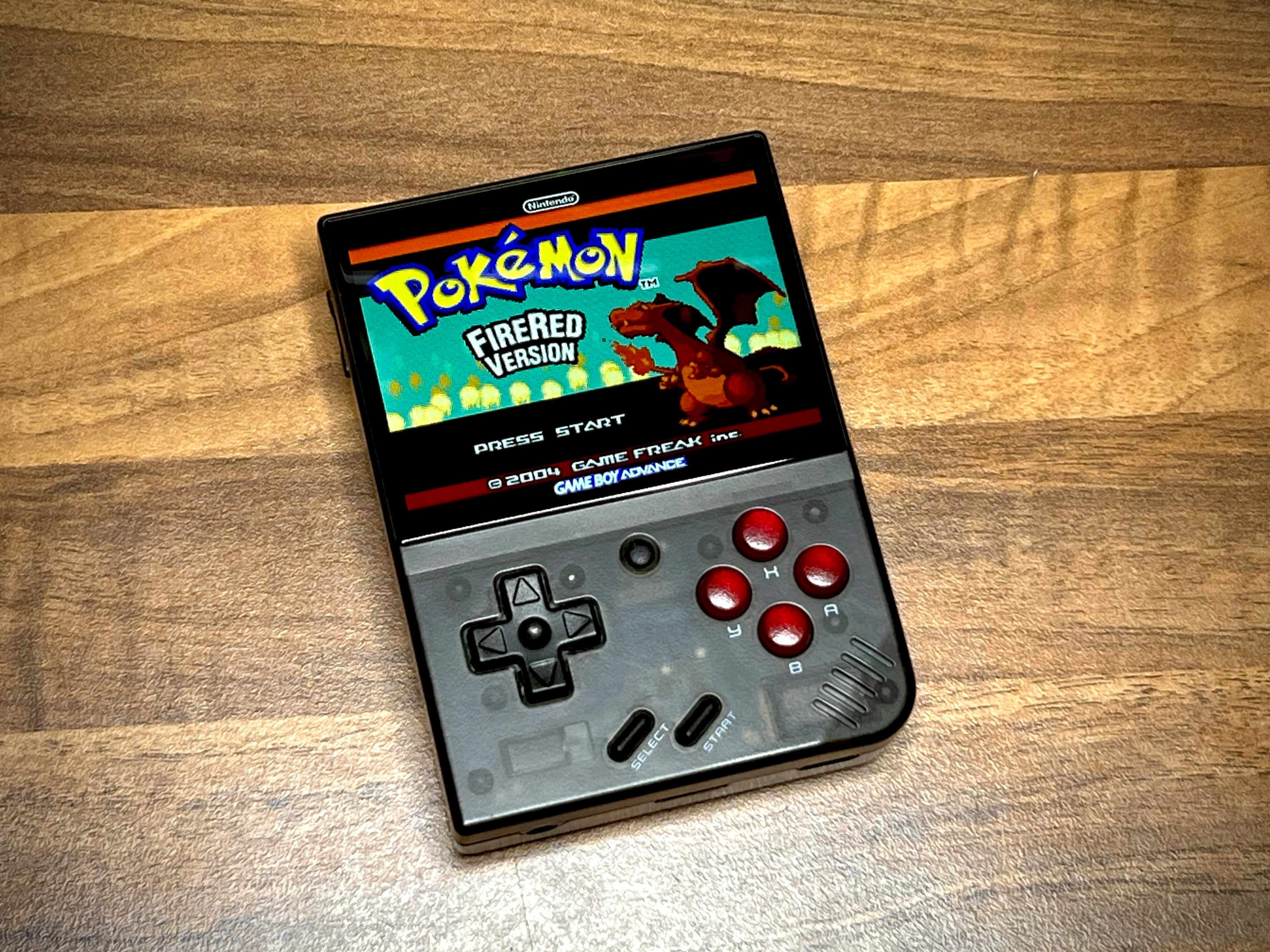 Miyoo Mini & Mini + 4 Buttons Red Clear for (device Not Included