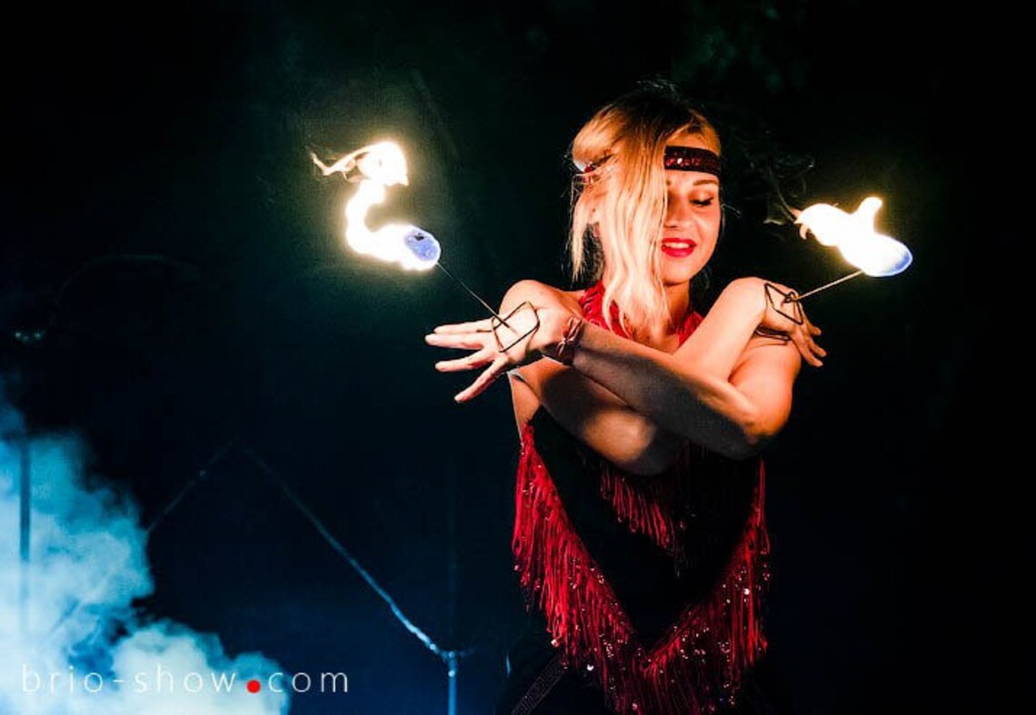 PALM TORCHES. Fire props Fire show Fire Dance Belly dance Etsy