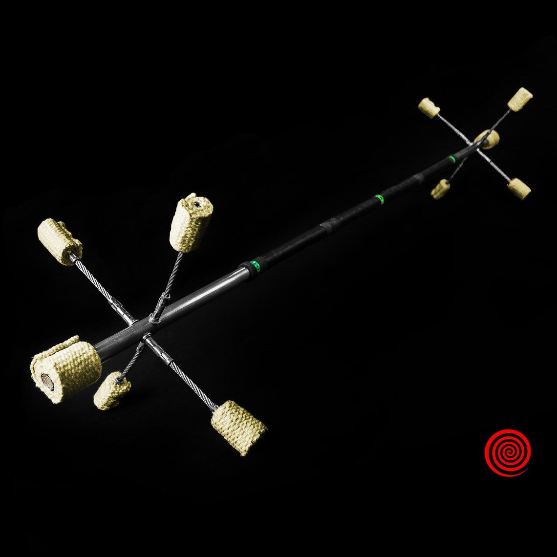 FIRE DRAGON STAFF. Collapsible in 3 pcs. Travel Contact staff Etsy