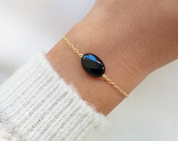 Onyx Bracelet Women s Stone Bracelet Women s Gift. Etsy Canada
