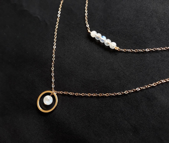 Collier pierre de lune femme sales
