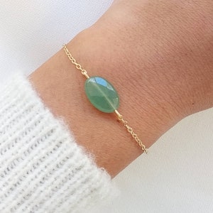 Women's bracelet, aventurine bracelet, women's gift for Christmas.