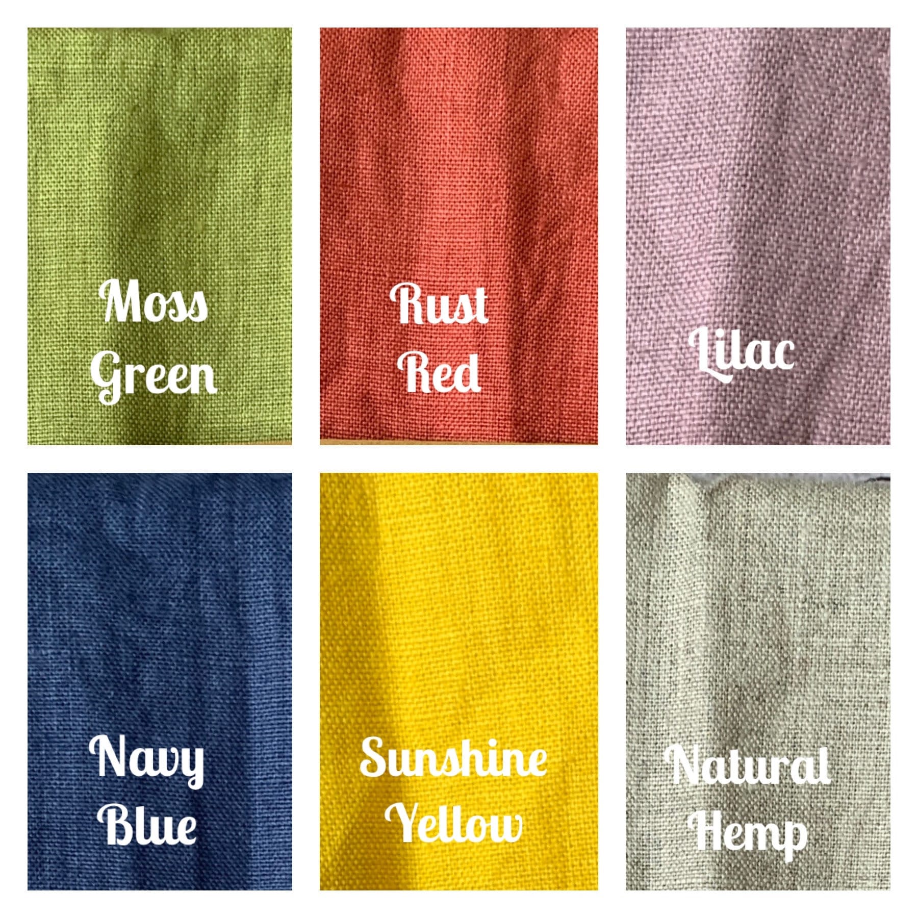 Assorted Aprons Hemp Linen Cross Back Apron in Assorted Colors , Linen Aprons, Hemp ...