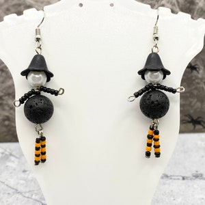 Beaded Witch Earrings
