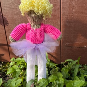 Lacey Legs Knitted Doll– Addi Machine Idea Share (NOT a Pattern)