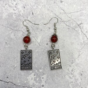 The Star Tarot Card Earrings