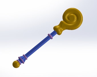 Dark Magician Girl Wand [3D Files]