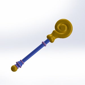 Dark Magician Girl Wand [3D Files]
