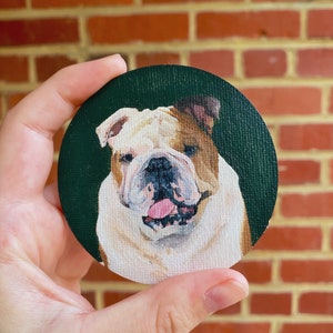 Mini Pet Portrait Magnet Painting
