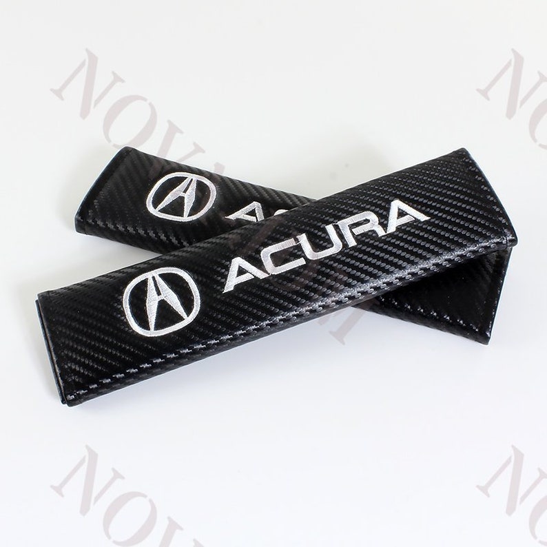 Honda Mugen Power Carbon Fibre effect Seat Belt Shoulder Pad