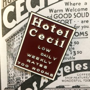 Hotel Cecil Pin