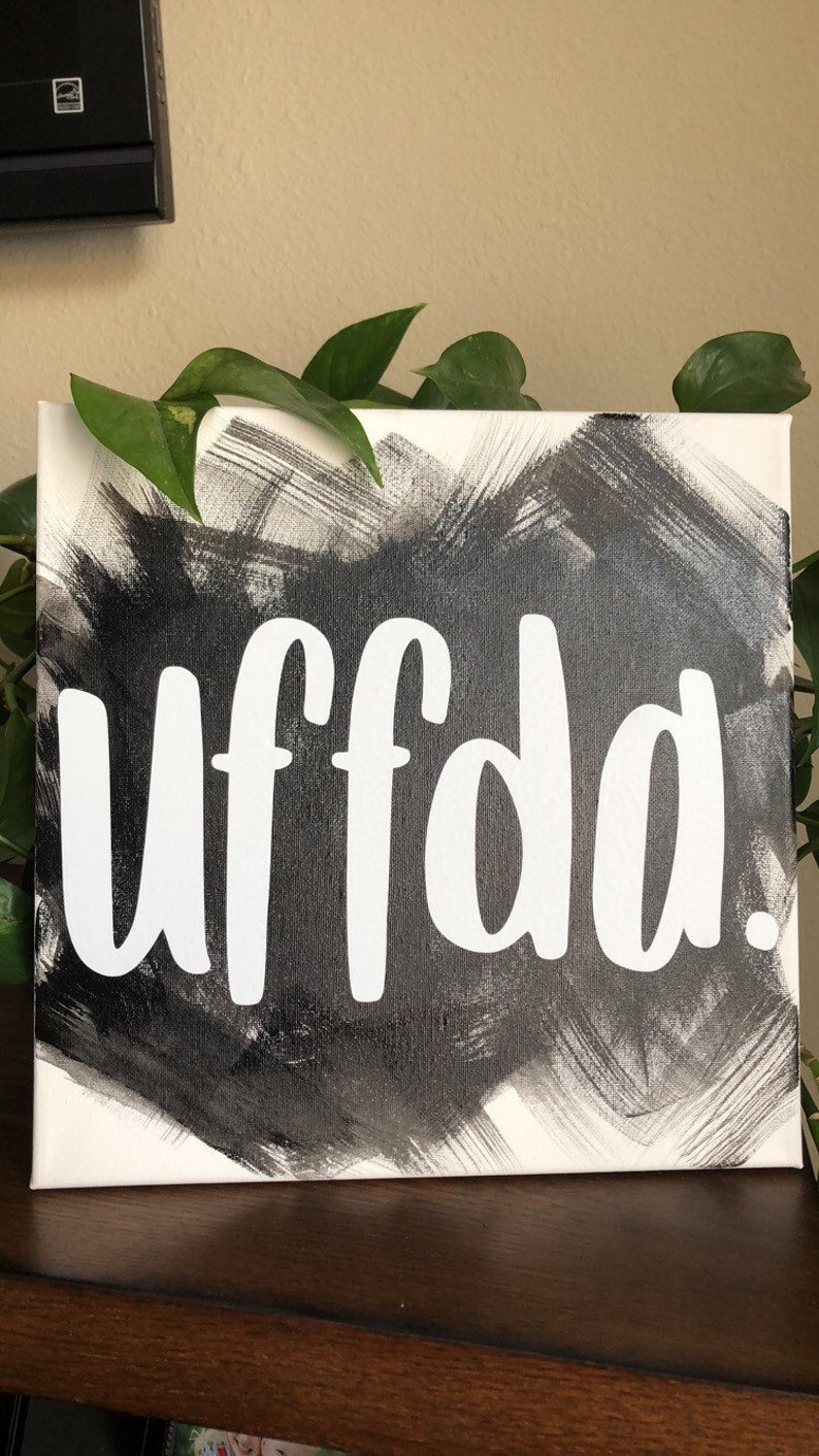 Midwestern slang canvas sign Etsy