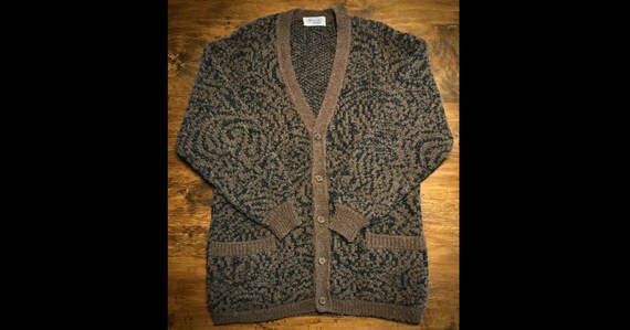 RARE Vintage 80's Missoni Uomo Knit Wool Mohair Mu