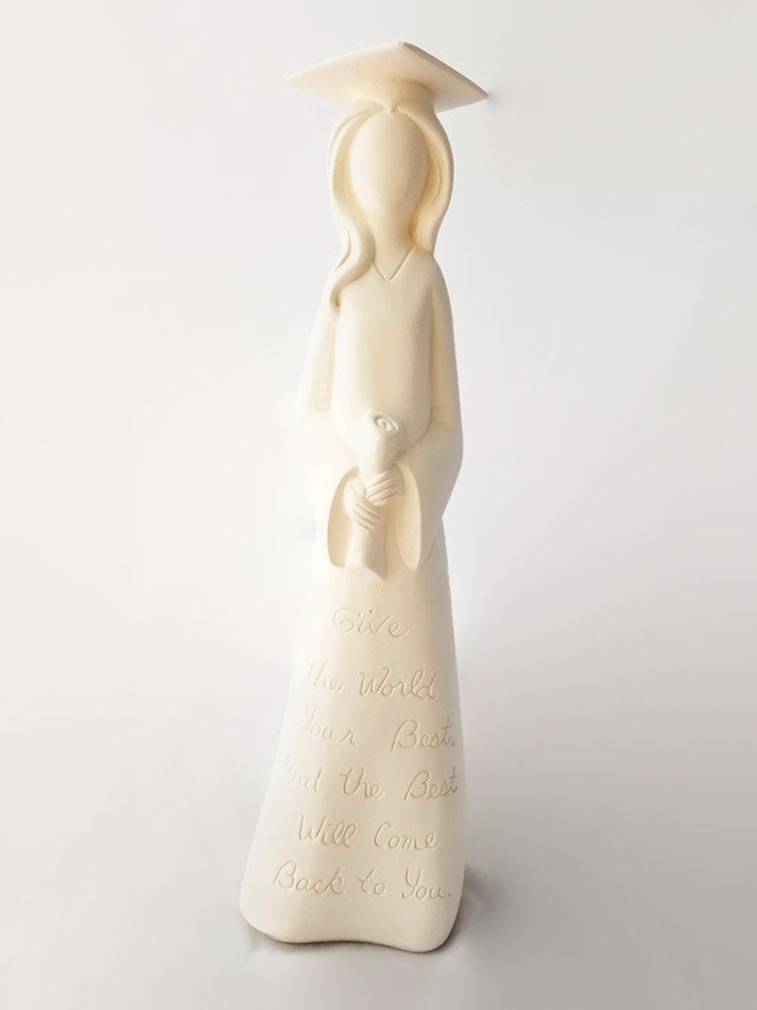 Graduate Ceramic Bisque Boy or Girl 13 College High School Graduation ...