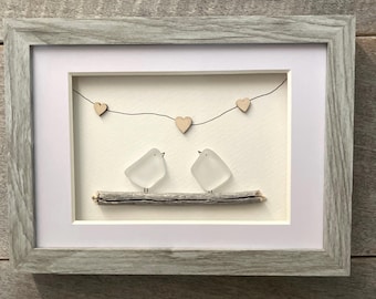 Sea Glass Birds