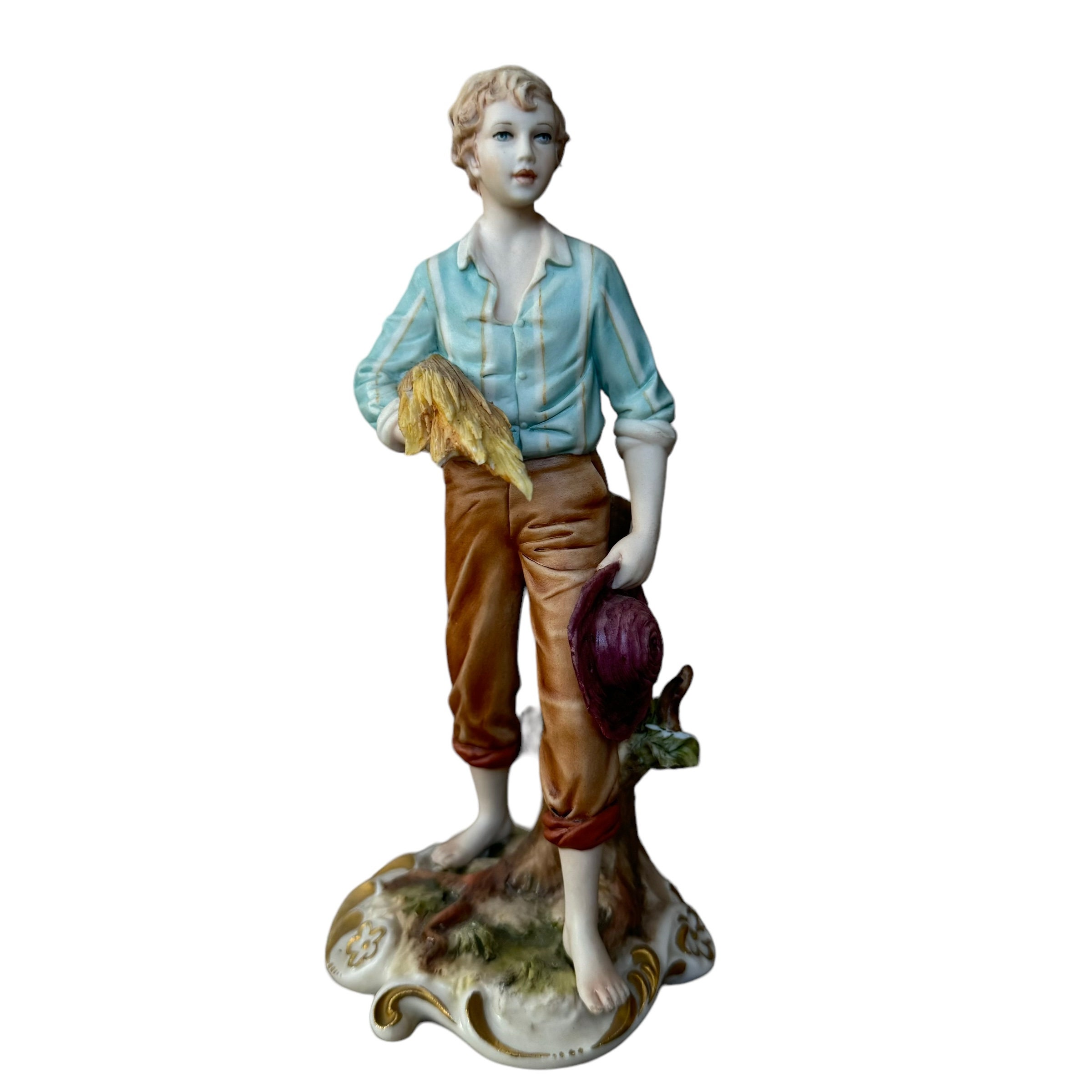 Porcelaine De Capodimonte. Dame Avec Chapeau Et Brouette avec Fleurs | eBay Porcelaine De Capodimonte. Dame Avec Chapeau Et Brouette avec Fleurs | eBay