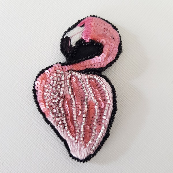 broche FLAMINGO