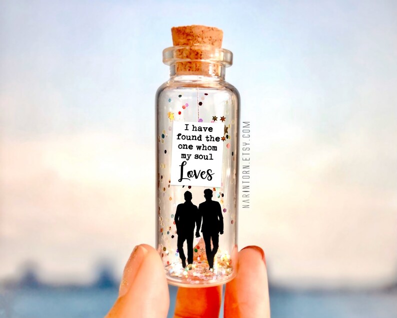 Gay Boyfriend Gift Personalized Anniversary Gift for Gay Etsy