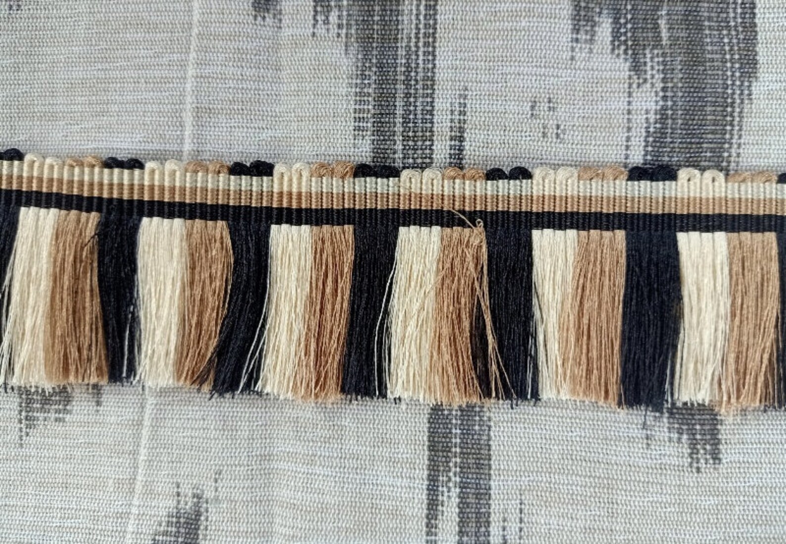 Brush fringes Bright polyester. used on garments pillow Etsy