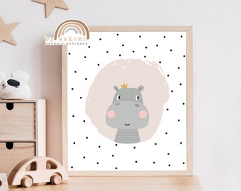 Kids Room Poster Animals, Living Room Wall Art, Safari Animal Wall Art, Baby Room Poster, Kids Wall Art Jungle Nursery Decor, Jungle Nursery