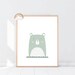 Printable Nursery Wall Art Decor, Instant Digital Download, Baby Room Poster, Nursery Animals ...