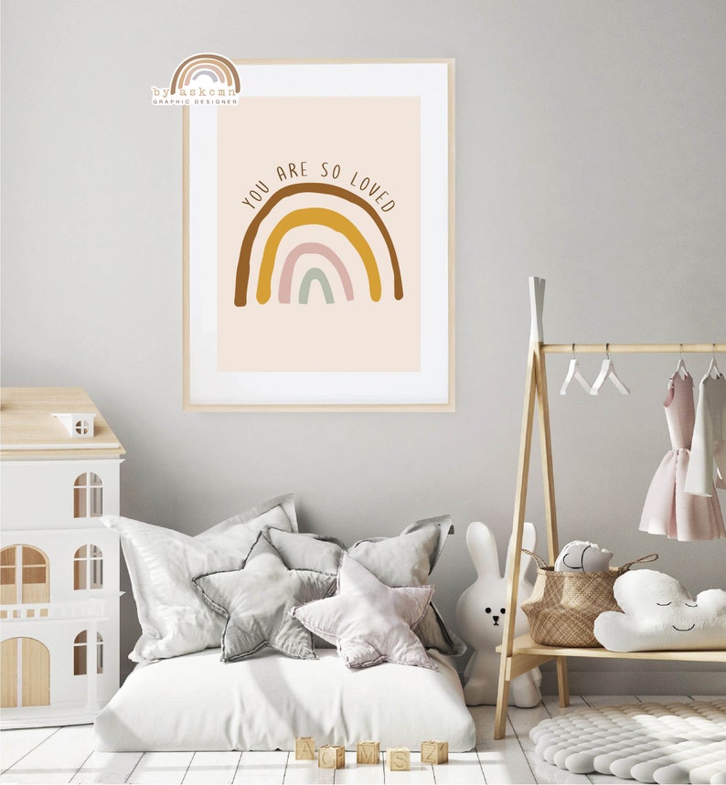 Geschlechtsneutrale Baby Kinderzimmer Dekor / Babyzimmer gestalten - 70