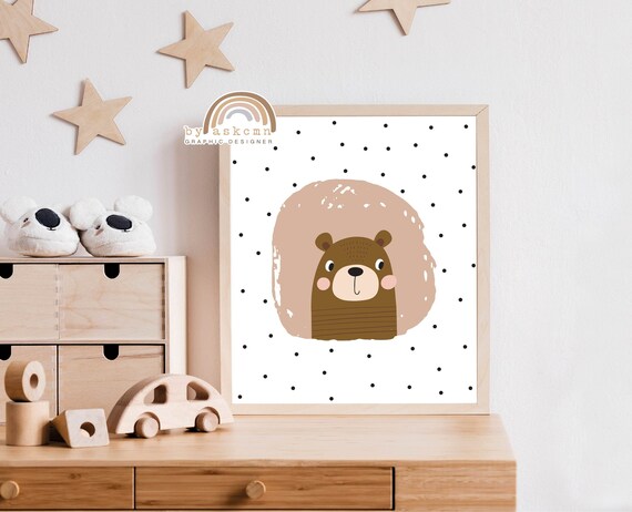 Animals Nursery Print, Baby Room Poster, Baby Room Printable, Living Room Wall Print, Printable Wall Art, Kids Nursery Prints, Kids Room Art