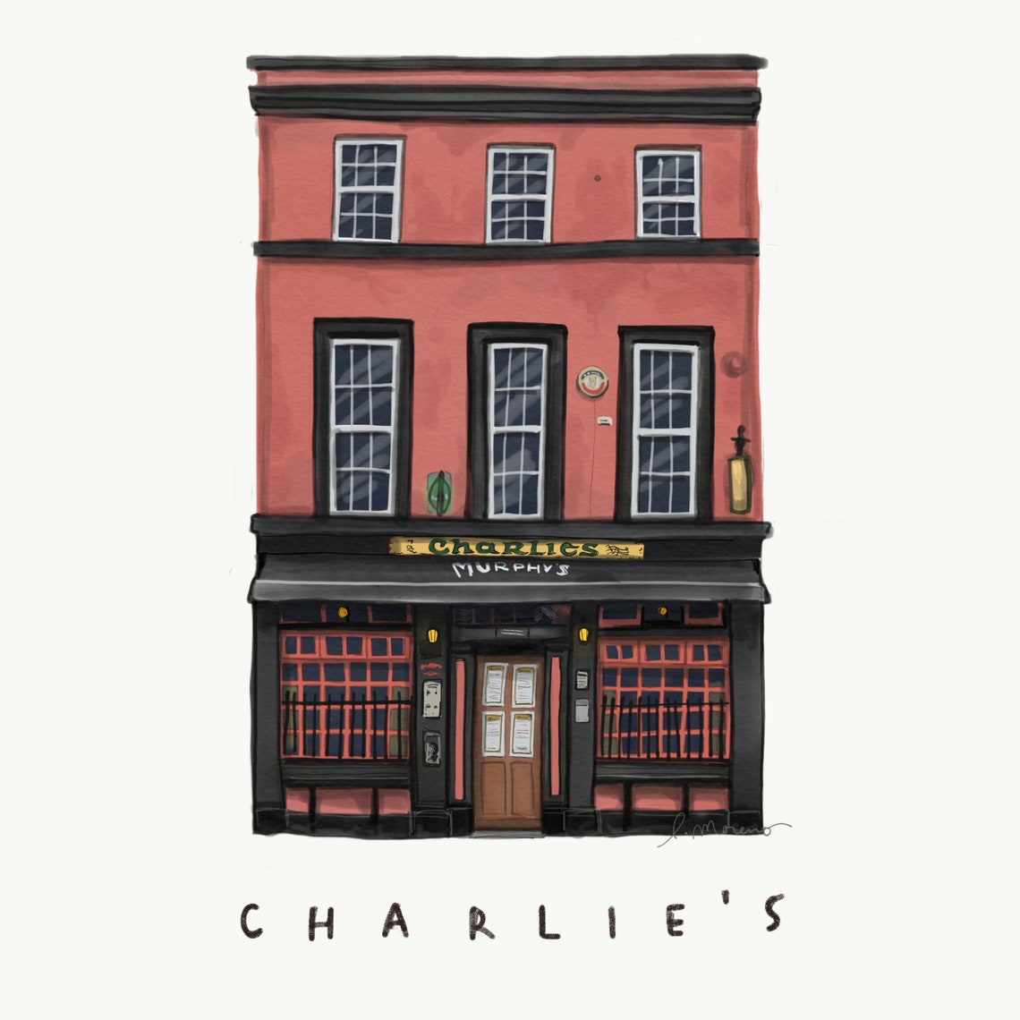 Charlie's Pubs of Cork Etsy Ireland