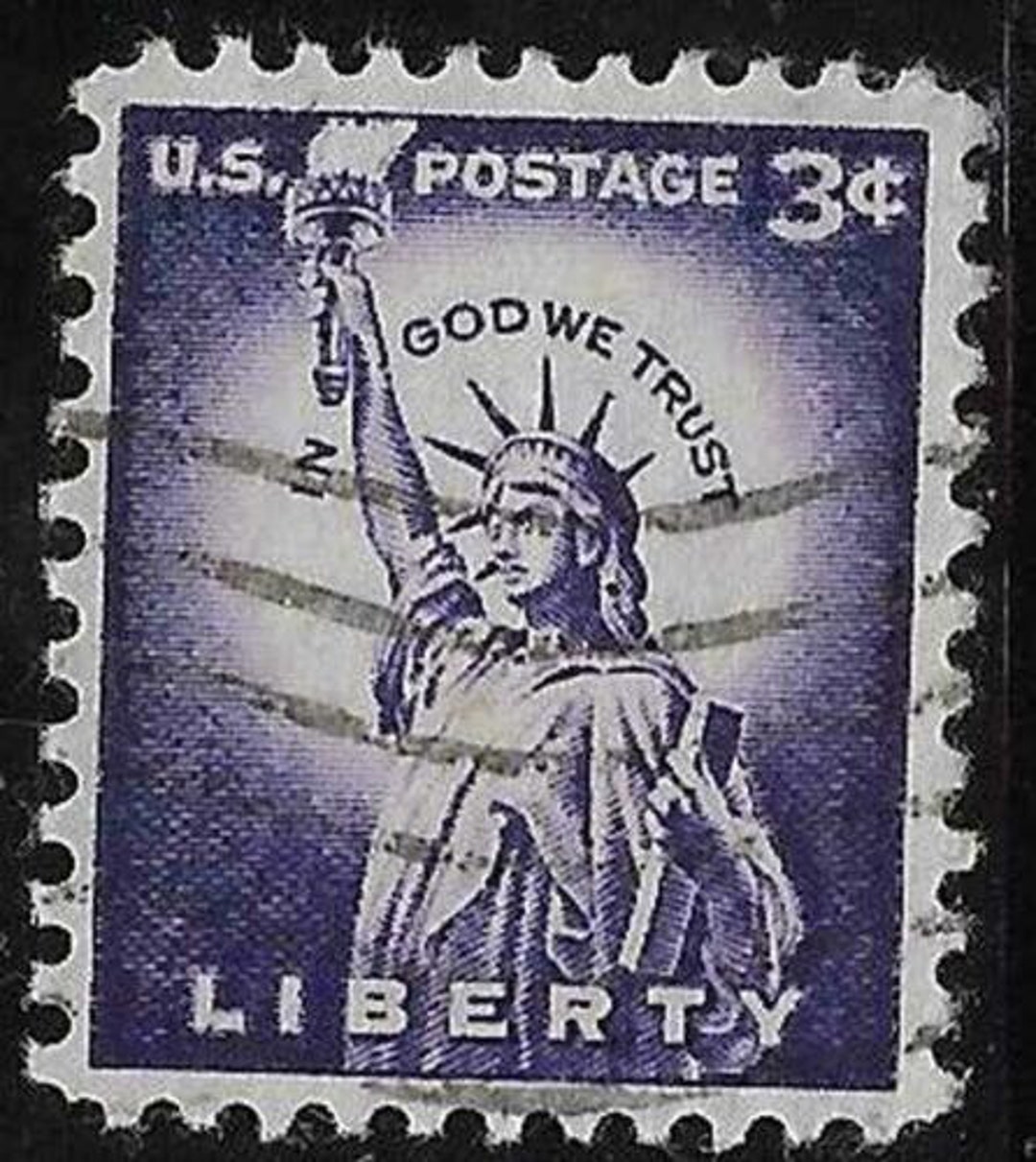 100 Statue de la Liberté USA ont utilisé des timbresposte Etsy France