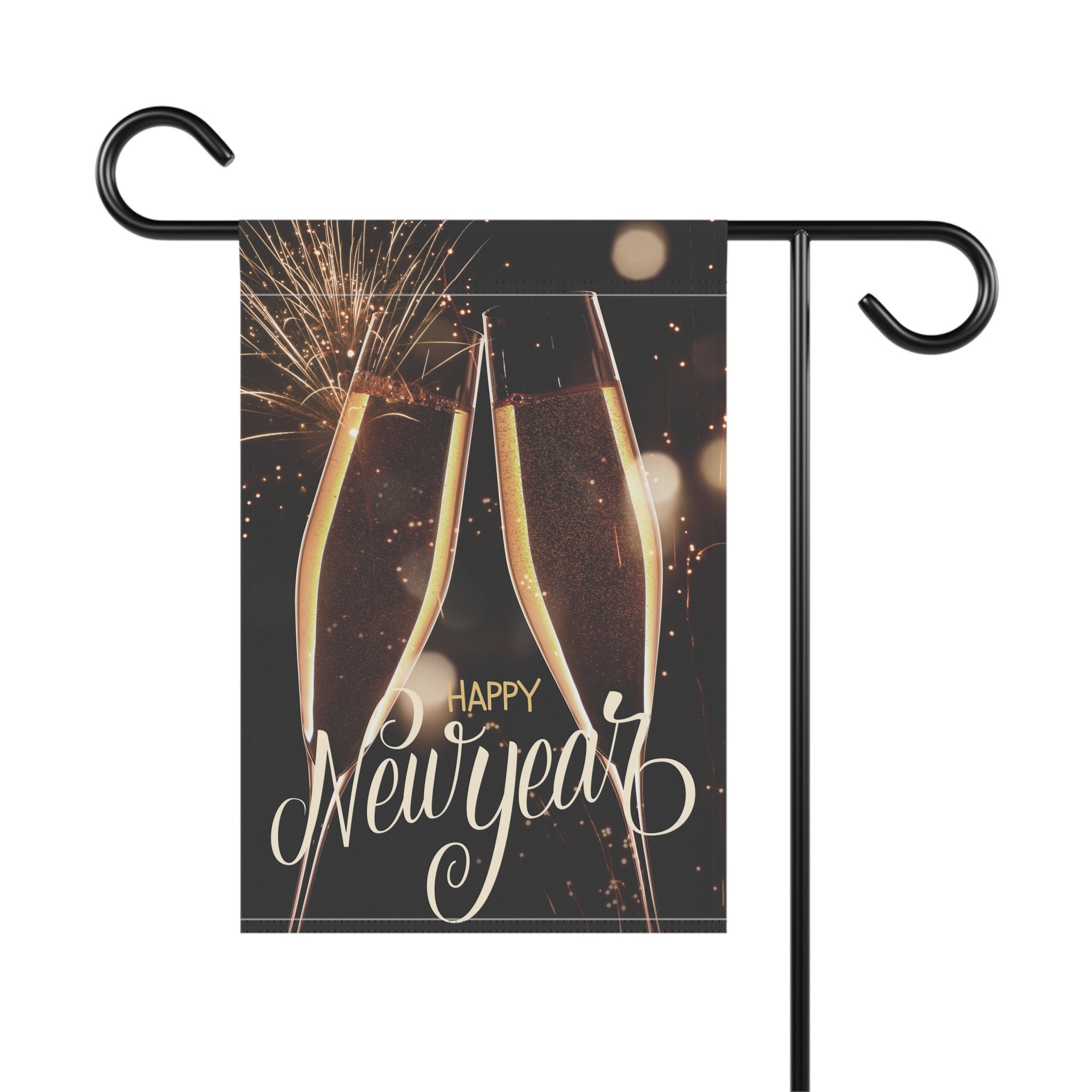 Discover Happy New Year Garden Flag