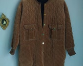 almond quilted jacket sonia rykiel paris france
