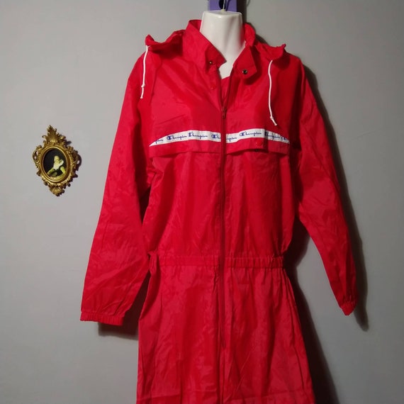 red champion jumpsuit