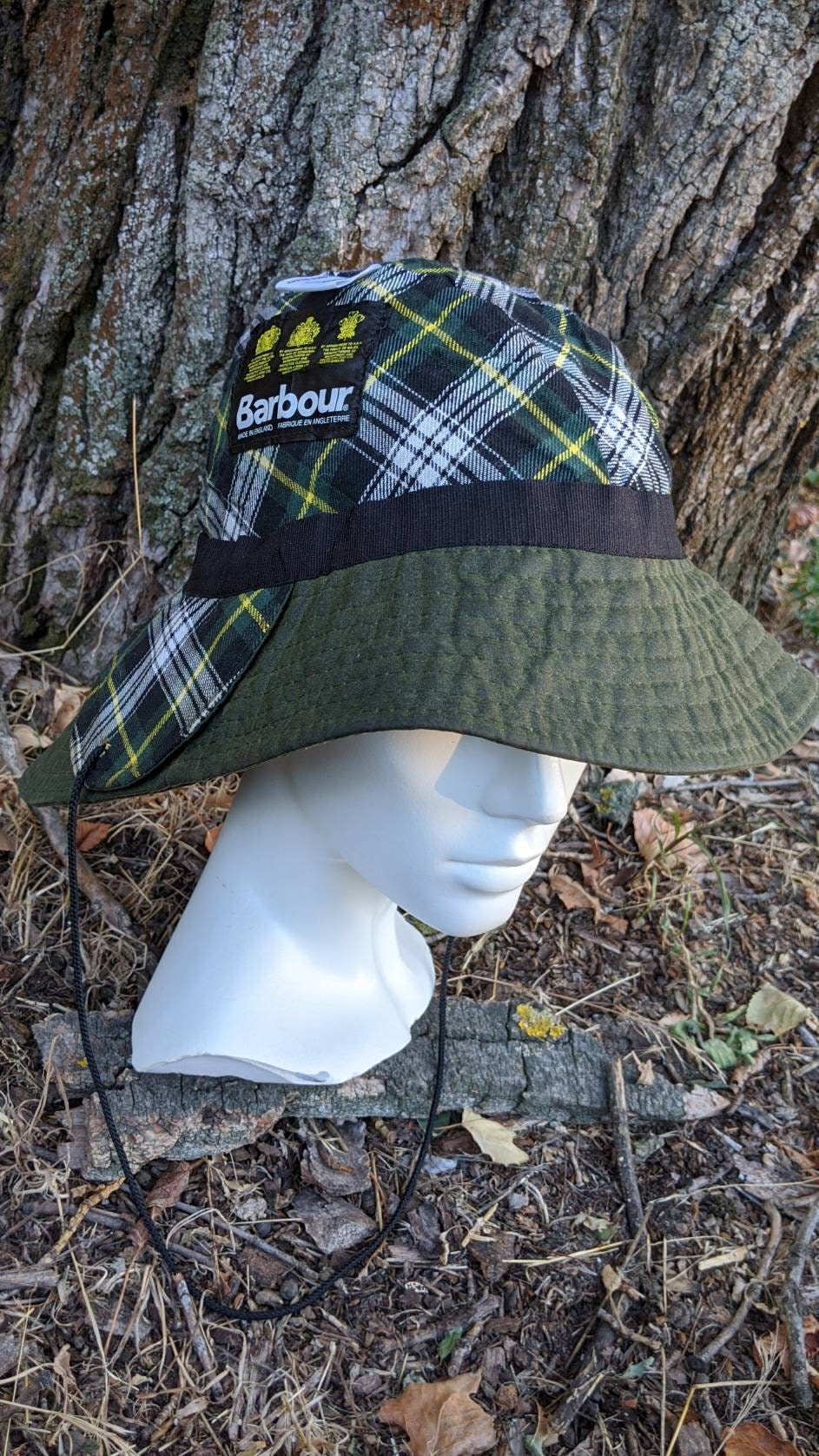 Buy For Julia Barbour D565 Sou'wester Forest Green Waxed Cotton