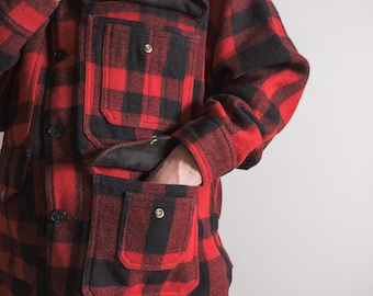 Vintage White Stag Mackinaw Cruiser Jacket SZ L - Etsy Israel