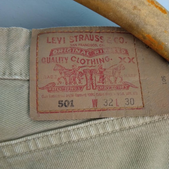 tan levi jeans 501