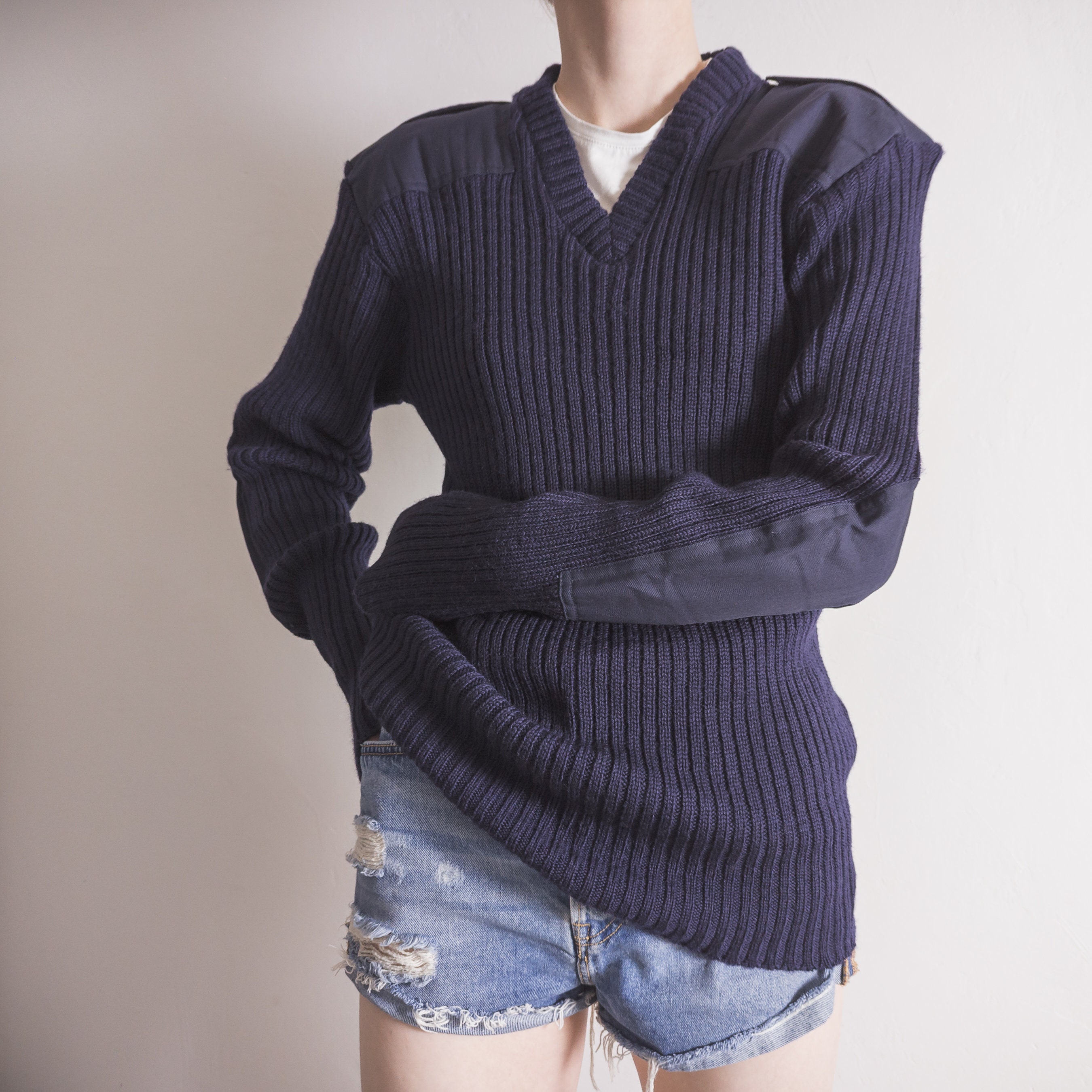 Sweater Pull Marine Nationale Occasion French Army Sweater UK