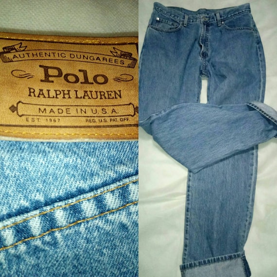 pre-owned men's vintage polo ralph lauren jeans us
