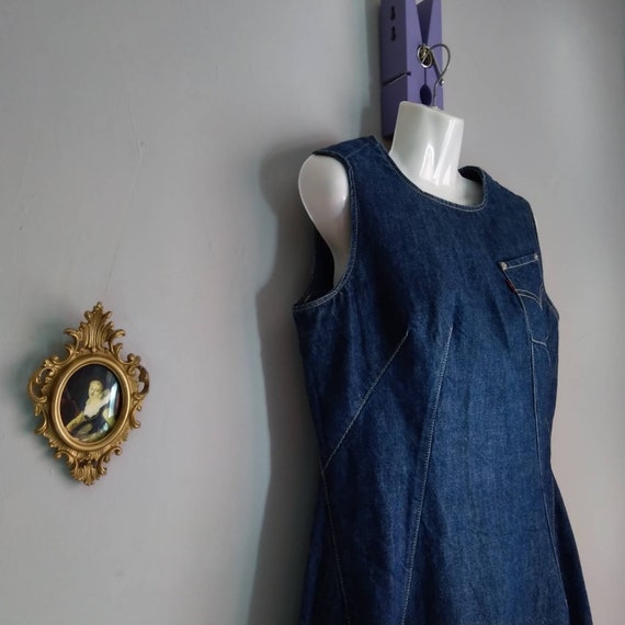 levi's sleeveless denim dress