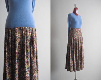 Jupe Plissée French Connection Multicolore Genou - Taille 2 - Style Boho Hippie - Occasion Très Bon état